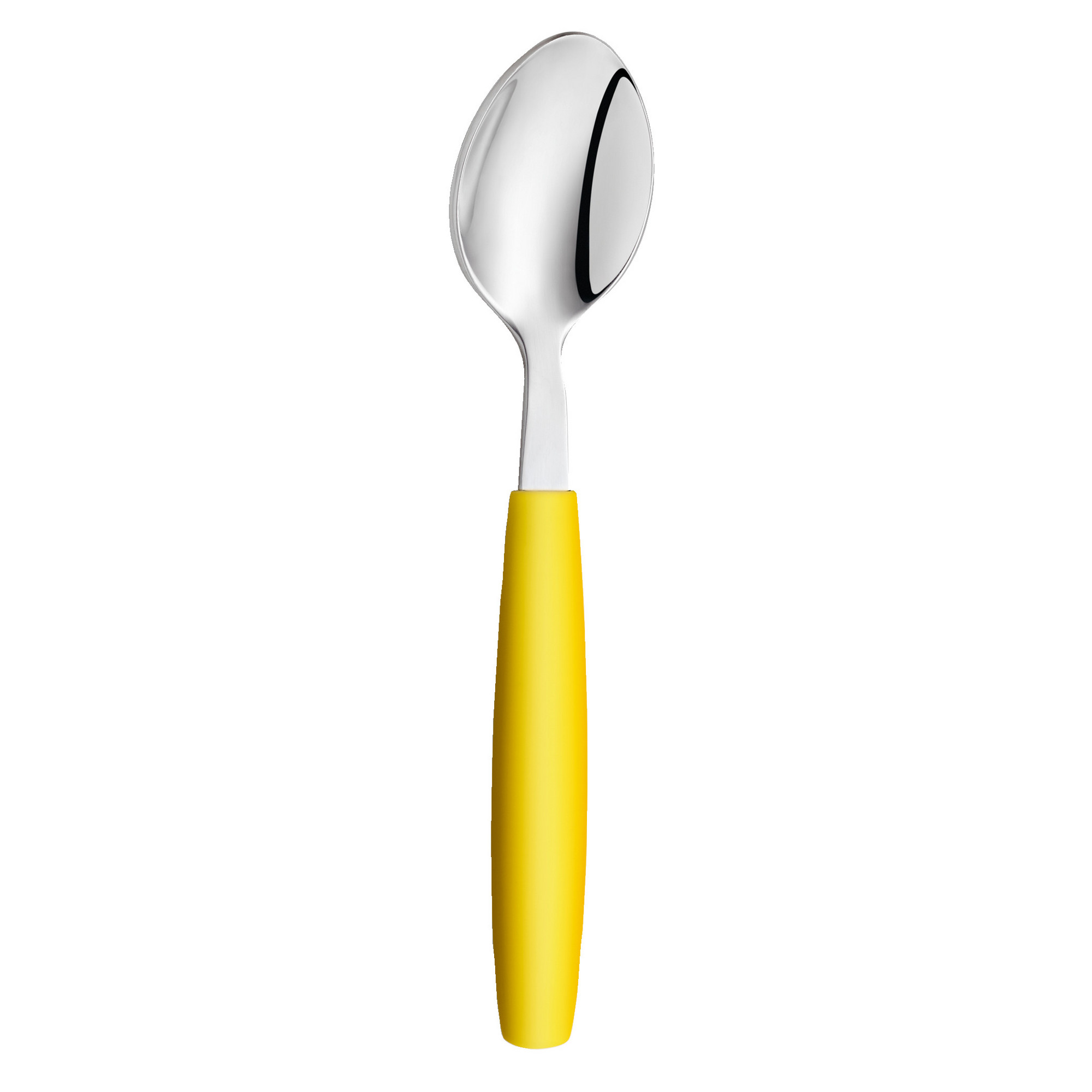 Besteckserie "Colour" gelb Dessertlöffel